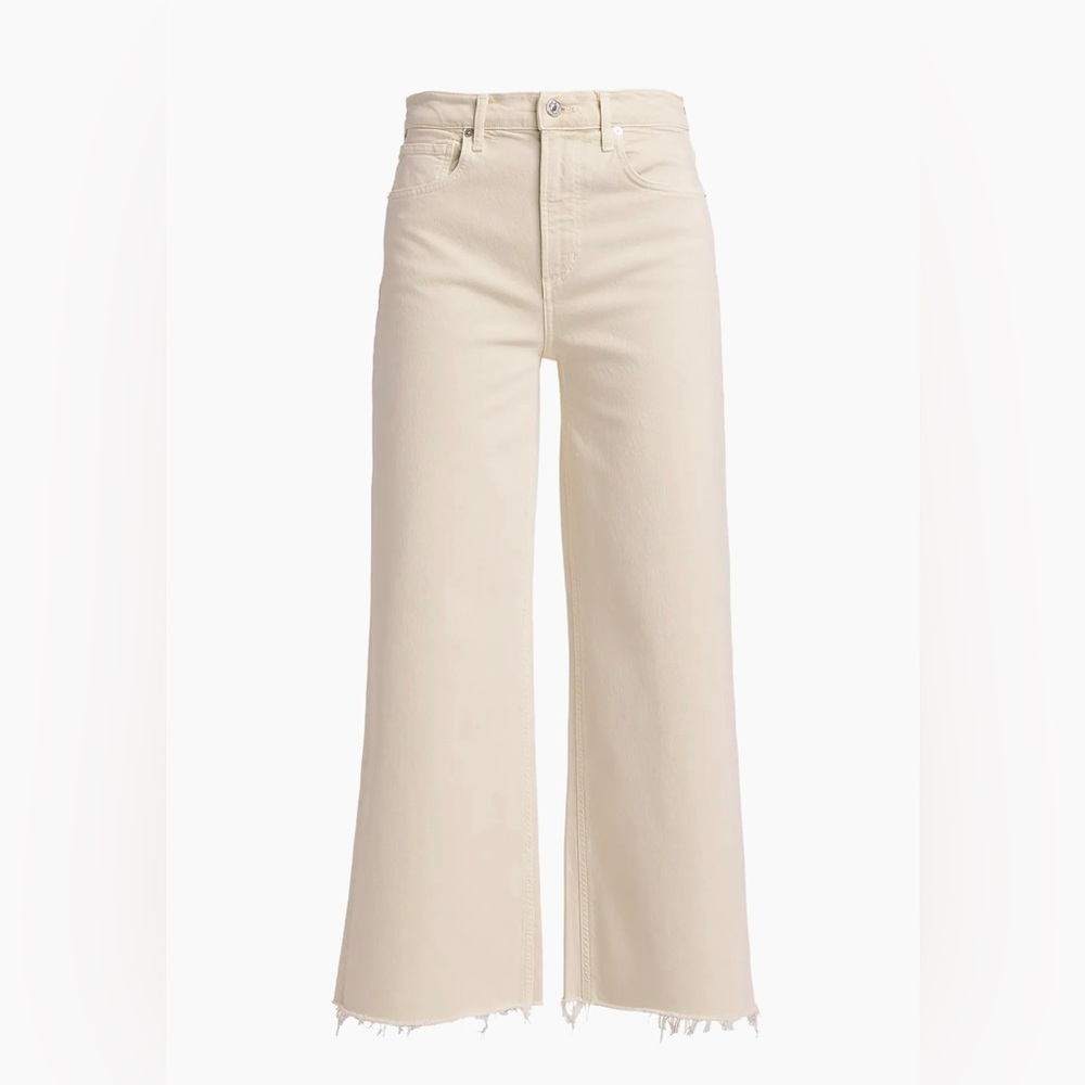 Citizens Of Humanity Lyra Wide Leg Crop Almondette